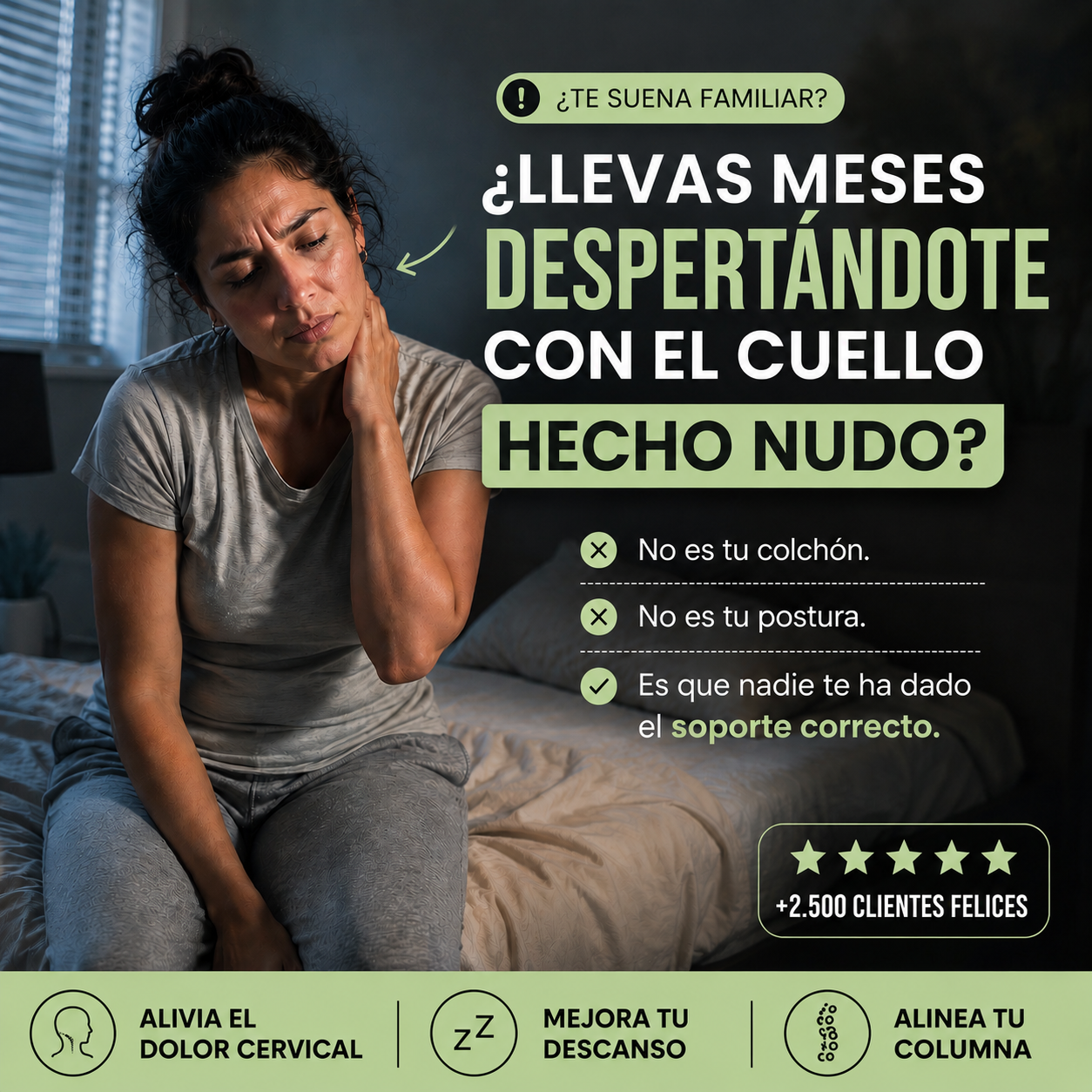 Almohada Ortopedica Cervical: