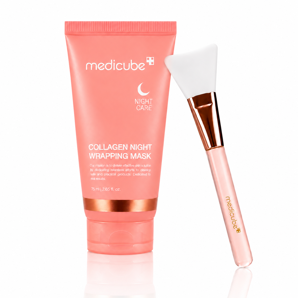 MASCARILLA DE COLÁGENO MEDICUBE | retírala al despertar y olvídate del rostro cansado.