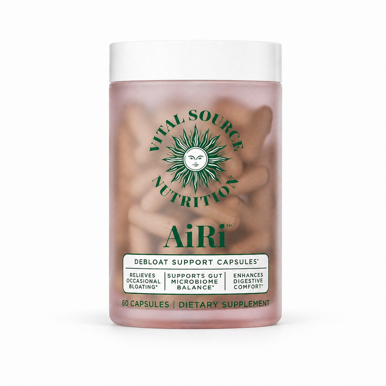 AIRI VITAL SOURCE NUTRITION | menos hinchazón, más ligereza.