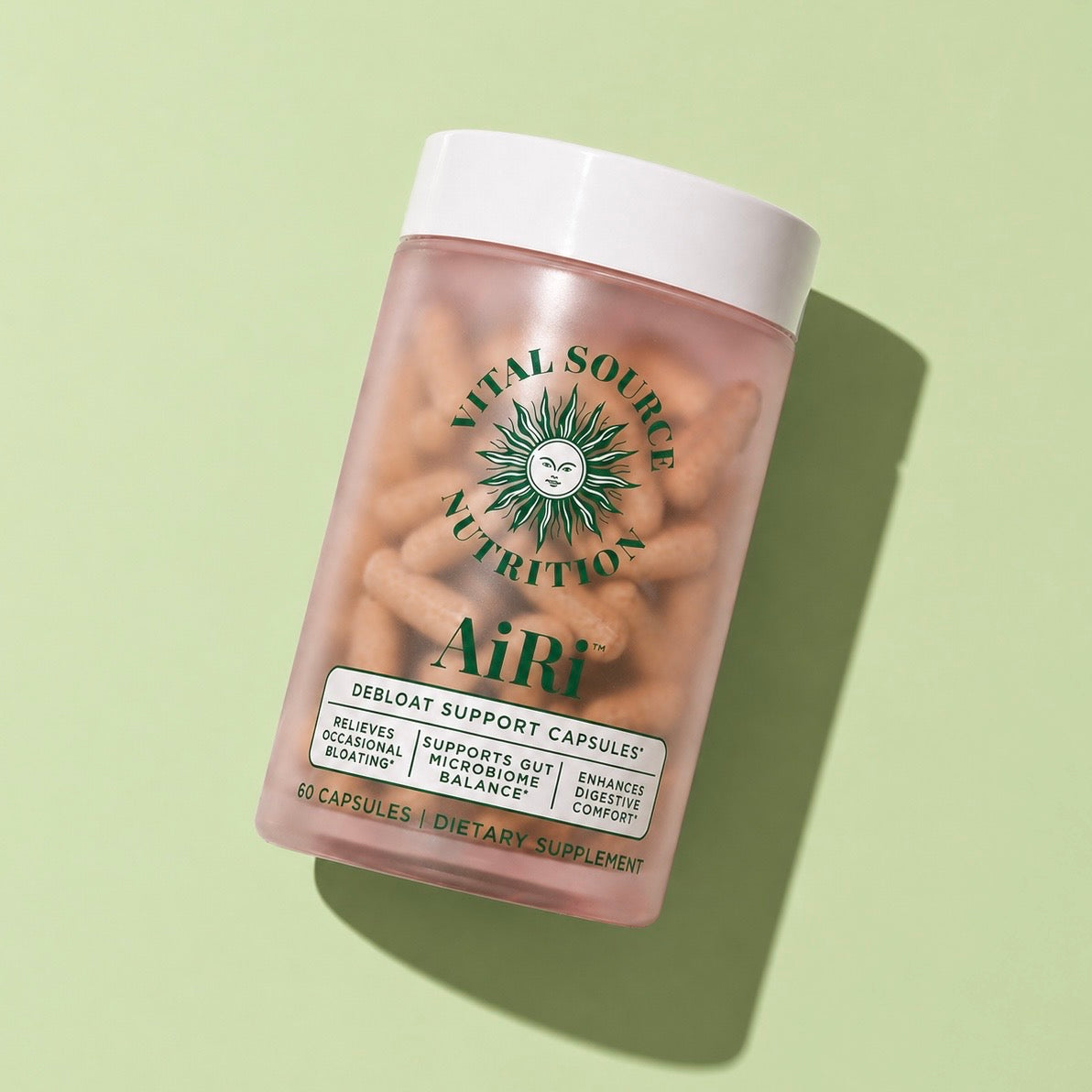 AIRI VITAL SOURCE NUTRITION | menos hinchazón, más ligereza.