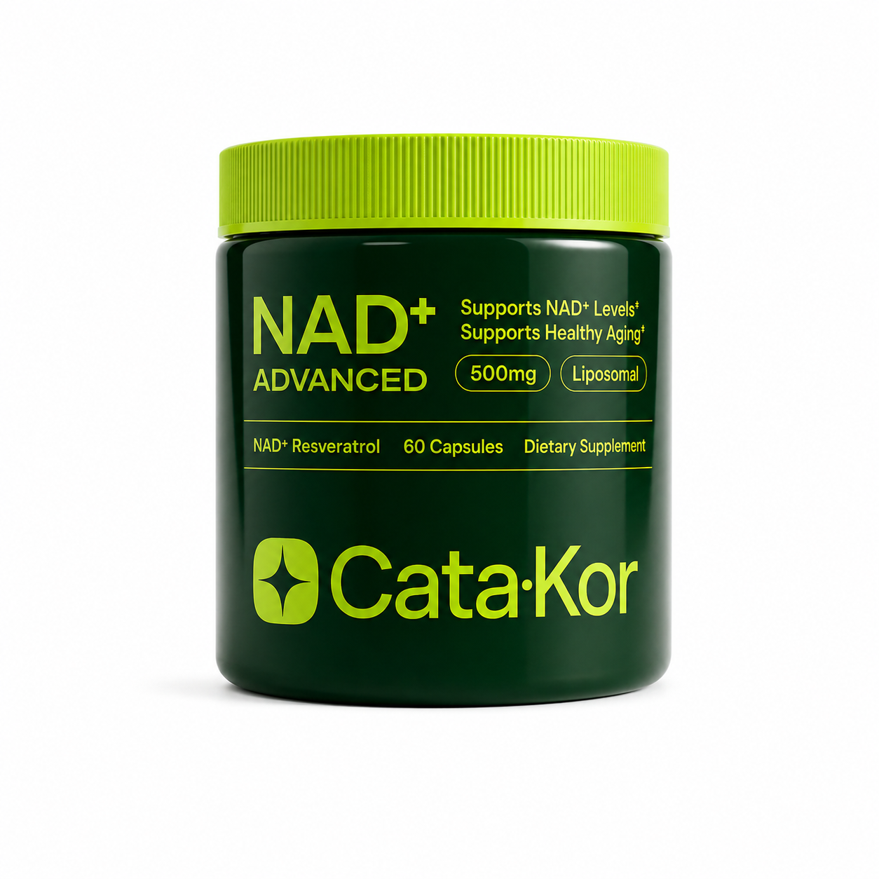 CATA-KOR NAD | no es la edad, es tu energía apagada. Vuelve a sentirte joven y activo.