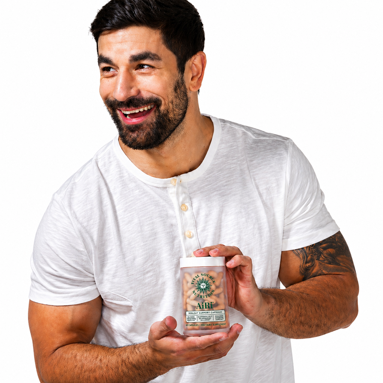 AIRI VITAL SOURCE NUTRITION | menos hinchazón, más ligereza.