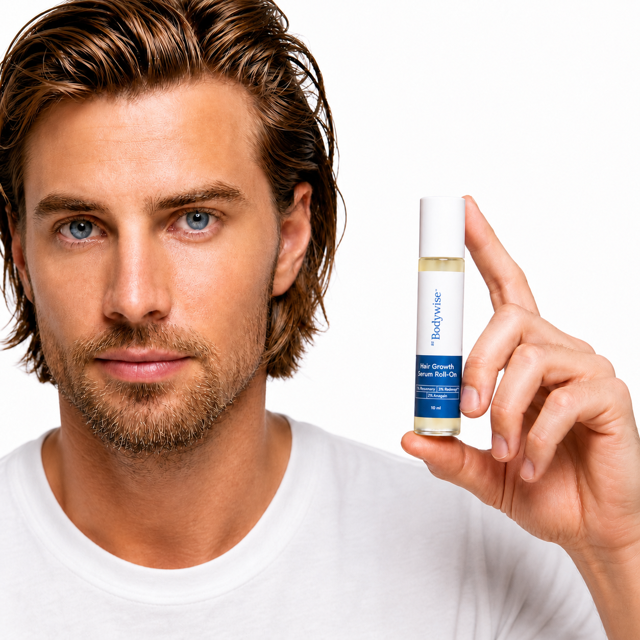 BODYWISE SERUM CAPILAR DE CRECIMIENTO | recupera tu cabello y barba antes de que la caída avance
